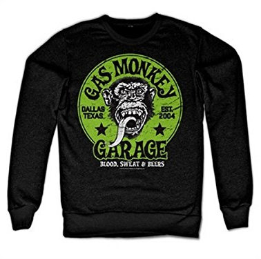 Electronic Arts Gas Monkey – Sweat Green Logo (S)