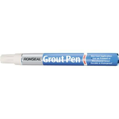 Ronseal White - One Coat Grout Pen - 7ml