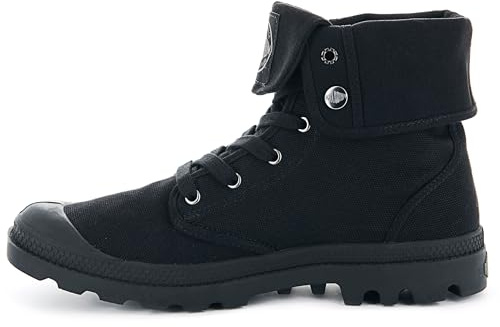 Palladium Herr Baggy Canvas Boot, Svart/Svart, 41 EU