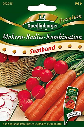 Radies & Möhren 'Saatband', 6 Meter
