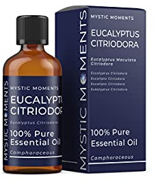 Mystic Moments Huile Essentielle D'eucalyptus Citronné - 100ml - 100% Pure