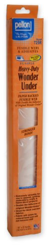 Pellon 100292 Fusible Web Heavy Duty, 15 av 5-Yard Wonder Under öppet nät, robust, 15 x 4,5 m, polyester, vit, 1-pack