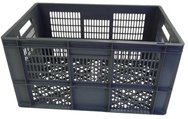 Bac de manutention norme Europe pliable et ajouré - 40L