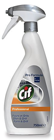 Cif Professional 100863574 - Detergente per grasso e grill, per salamandra, forno, grill e pomodori, senza profumo, 0,75 l