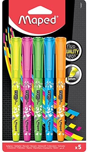 Maped 1 864 428,6 cm Stylos surligneur Fluo Peps Connect