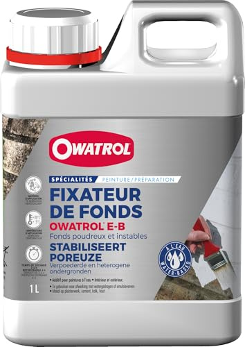 OWATROL-E-B-Fixe les fonds farineux, poreux et réduit le risque d'écaillage-1 litre