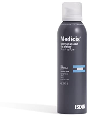 ISDIN Medicis Dermoespuma De Afeitar (Piel Sensible) - 200 ml.