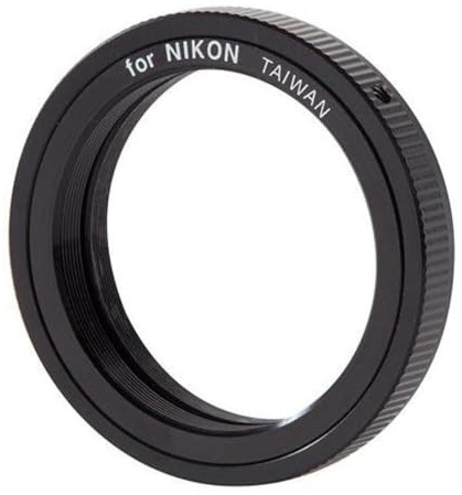 Celestron 93402 Adattatore T-Ring per fotocamere digitali Nikon, Nero