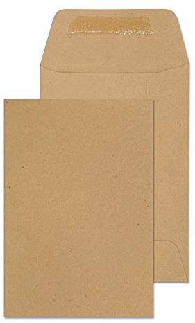 Blake 119970 Postpåse, Brun, 98 x 67 mm, Paket med 100