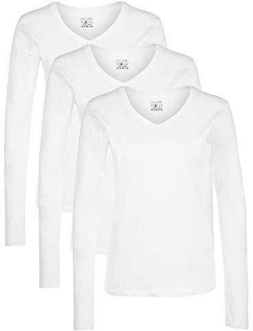 berydale Bd160 Camiseta de Manga Larga Mujer (Pack de 1)