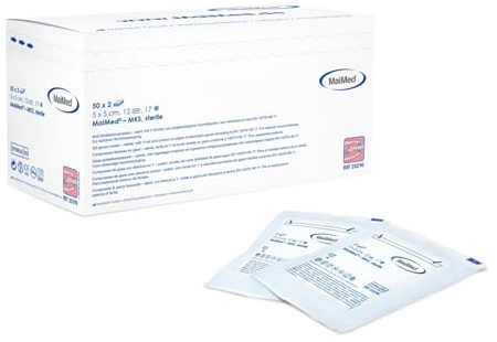 MaiMed® Mullkompressen steril 12-fach 50 x 2 Stück