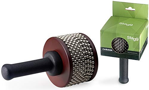 Stagg CABPRO-M Professional Wood Cabasa (Größe: M)