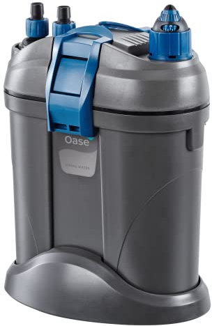 OASE FiltoSmart Thermo 100 Aquarium Filter, External Aquarium Filter for Freshwater and Marine Aquariums up to 100 L, including Heater HeatUp 100 W