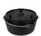 Petromax Feuertopf ft12 - Dutch Oven mit planem Boden für alle Herdarten, Gasgrill, Backofen, Gaskocher und offenes Feuer - sofort einsatzbereit ohne Einbrennen - Kochtopf mit Deckel - 10,8 Liter