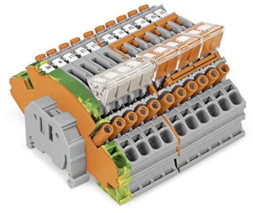 WAGO Kontakttechnik Klemmenblock 2007-8873 für Stromwandler Steuerleitungsklemme 4050821776697