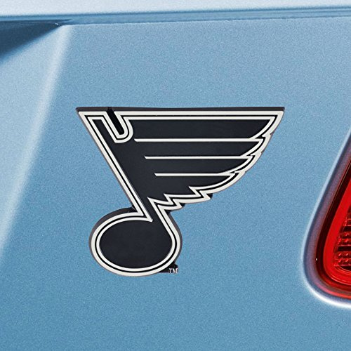 FANMATS 17183 St. Louis Blues 3D Chrome Metal Auto Emblem