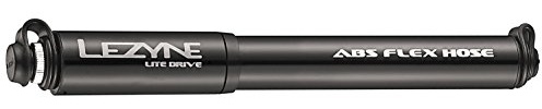 Lezyne Minipumpe CNC Lite Drive, Schwarz-Glänzend, 1-MP-LTDR-V1M04, Medium - 21,6 cm