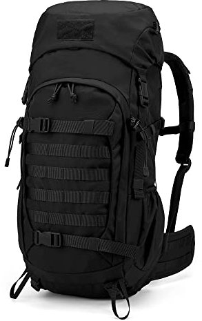 Mardingtop 50 Liter Taktischer Rucksack Trekkingrucksacke mit Regenhülle Reiserucksack für Backpacker Outdoor Wanderrucksäcke für Trekking,Wandern und Reisen