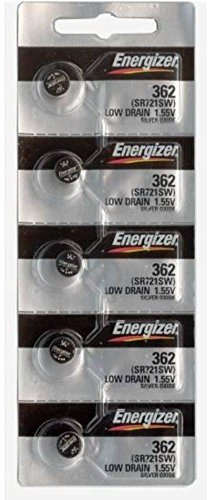 Energizer 362/361 LR58 SR721SW 5 Uhren
