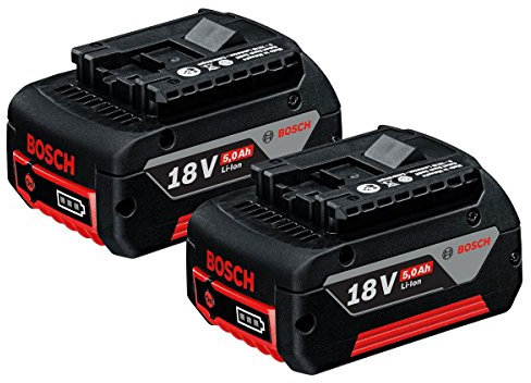 Bosch, Battery Pack 18 V 5,0Ah Li-Ion, 2 pz., 0615990G6Z
