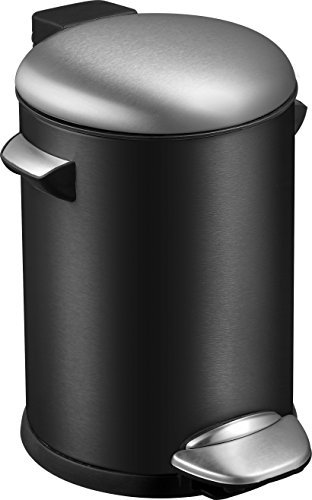 EKO Belle Deluxe Step Bin 3L, Black