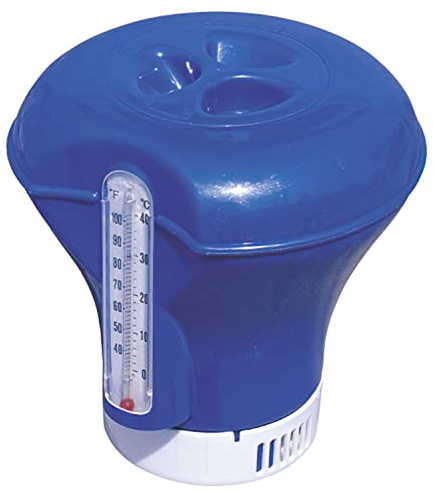 Bestway 58209 Chemikalienschwimmer 18.5 cm mit Thermometer
