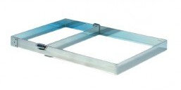 Mallard Ferriere-CADRE INOX 49.5 x 29 x 3.5 cm