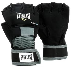 Everlast Unsiex - Erwachsene Sport Boxen Gelhandschuh Evergel Handwraps, Schwarz, XL
