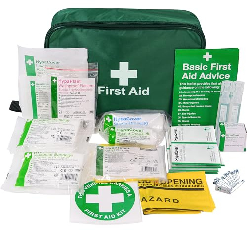 Safety First Aid Car Kit - HSE Compliant (Soft Bag)