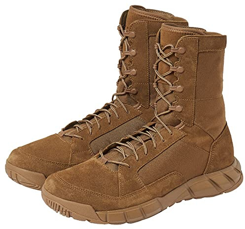 Oakley Light Assault 2 Boots | Coyote, Size 12 | Tactical & Outdoor Use, Lightweight, Speed-Lace, Slip Resistant, Leather & Cordura (11188)