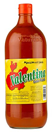 Valentina Salsa Picante Mexican Sauce, Extra Hot - 1 L