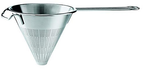 RÖSLE Colador puntiagudo para colar salsas y sopas, acero inoxidable 18/10, 18 cm de diámetro, apto para el lavavajillas
