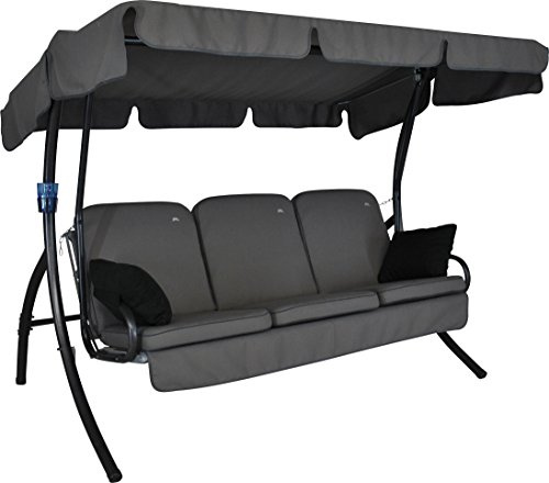 Angerer Freizeitmöbel GmbH Hollywoodschaukel Comfort Style grau