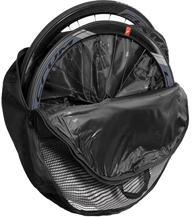 SCICON Gepolsterte Doppelradtasche für Zwei Laufräder 26, 650b, 650c, 700c, Dreifach verstärkt, reißfest