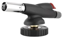 Vogue Quick Fit Torch Head, Black, With Auto-Ignition, 360° Operation, Fits Directly on Butane Canister (K980 - Sold Separately), L977