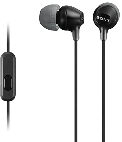 Auriculares intraurales con MICROFONO Sony MDR-EX15AP/B Color Negro