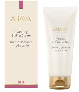 AHAVA Hydrating Styling Haarcreme - Hydraterende, Stylen, Mühelos Management en Seidig-Weiches Finish - met Argan Olie, Sonnenblumenkernöl, Distelöl & Unserem Feuchtigkeitsspendenden Osmoter, 200 ml