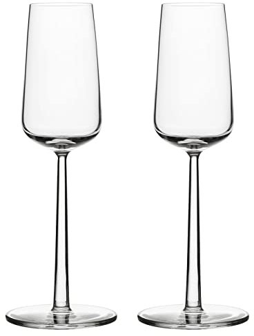 Iittala 1008576 Essence 2-er Set Champagnergläser 21 cl, Glas, Klar
