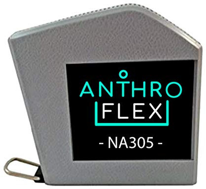 Anthroflex Mètre Ruban Anthropométrique De Mesure De Diamètre, 6mm/2 Metre, Lamelle En Acier Souple Pour La Circonférence Sur Le Corps
