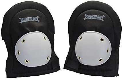Silverline 633596 Hard Cap Knee Pads Adjustable