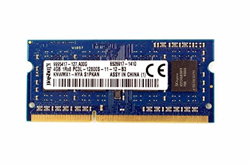 Kingston KNWMX1-HYA - Memoria RAM para portátil (4 GB, PC3L-12800, DDR3L-1600, 1600 MHz)