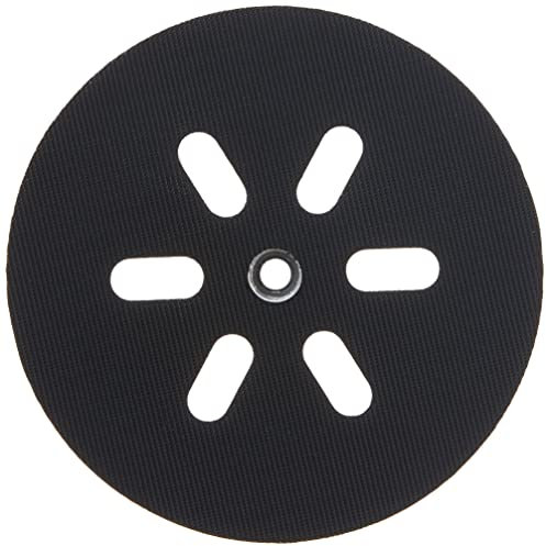 Bosch RS6046 6 In. Hard Hook-&-Loop Sander Backing Pad for Flat Sanding without Gouging and Fast Removal