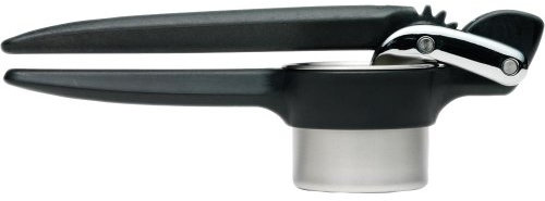 Chef'n FreshForce Kartoffelpresse Edelstahl, für cremiges Kartoffelpüree, 32 x 9 x 12 cm, Schwarz