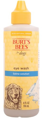 Burt's Bees for Dogs Eye Wash by | Sanfter Augenreiniger spült Tränenflecken und Ablagerungen, natürliche Ursprungsformel für empfindliche Augen