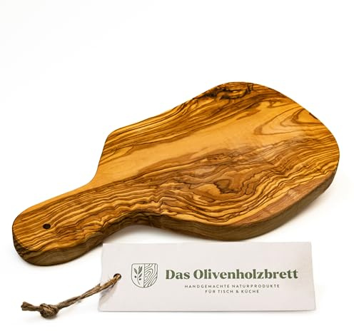 Madera de Olivo Tableros de Corte Set 4teilig En Forma Natural - 30cm