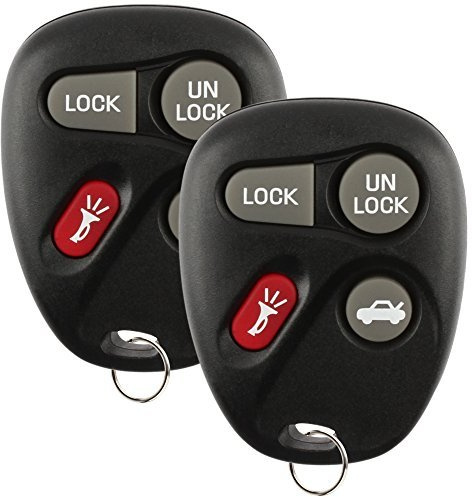 Discount Keyless Replacement Key Fob Car Entry Remote For Buick Century Regal Intrigue Grand Prix 10246215 (2 Pack)