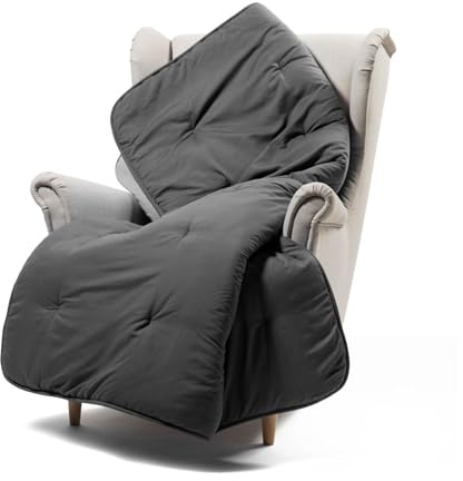 CALEFFI Scaldotto - Plaid Divano e Letto 130x170 cm Morbida Microfibra Calda Avvolgente, Copridivano e Copriletto Trapuntato Artigianale e Lavabile, Coperta Copri Divano e Copri Letto Ottimo Comfort