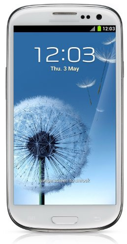 Samsung Galaxy SIII GT-I9300 Smartphone débloqué (4.8 Pouces - 16 Go) Blanc (Import Espagne)
