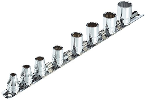 FACOM J.40U Coffret de Douilles, Argent, 3/8, Set de 8 Pièces