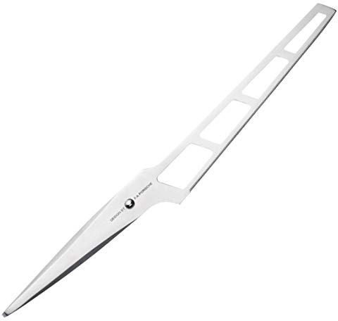 Chroma Käsemesser 16 cm Klingenlänge, Type 301, P-37, Design by F.A. Porsche, Extra Scharfes Profimessermesser, Käseschneider mit ergonomischem Griff